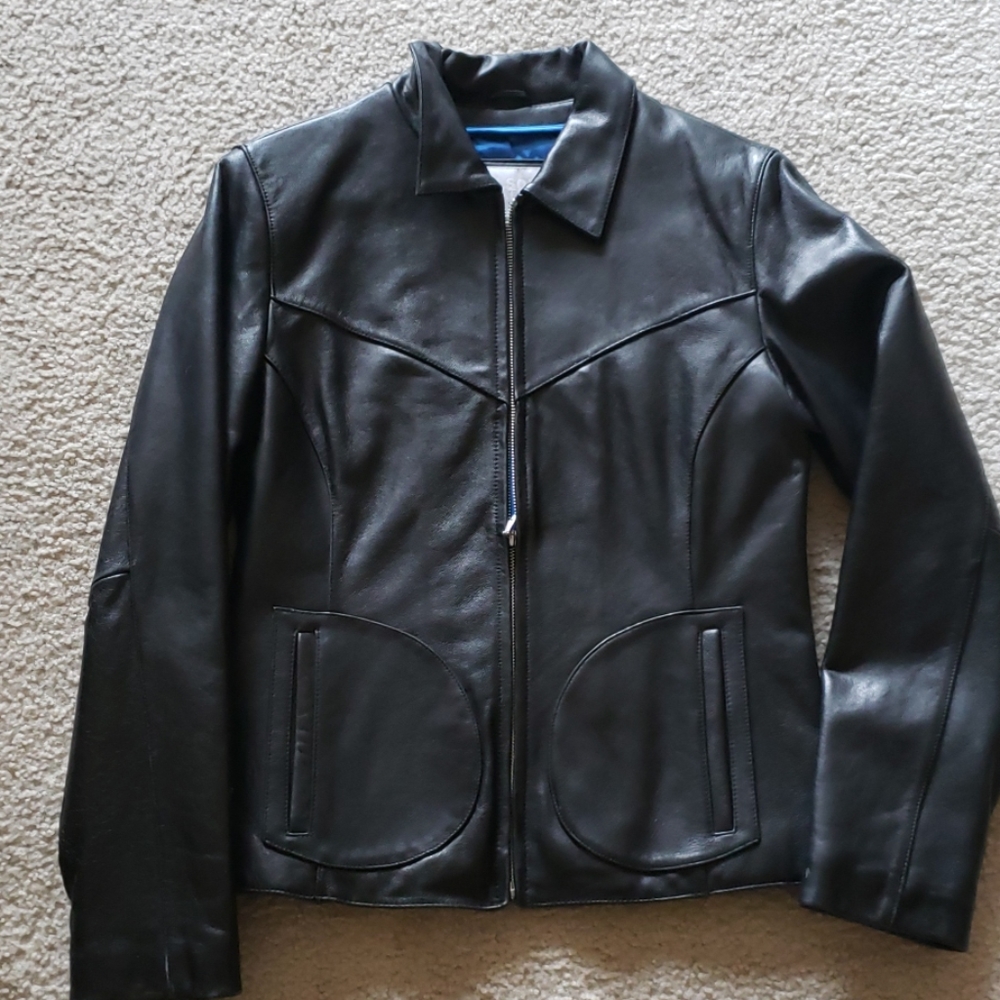 Women's leather Jacket